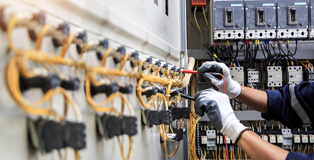 Professional Electrician technician working in Fitchburg, WI
